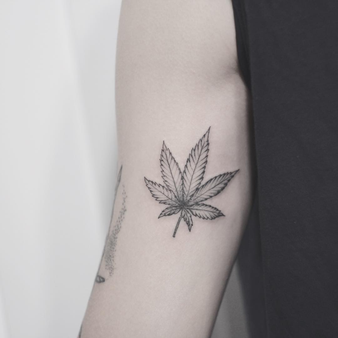 10 Unique Weed Leaf Tattoo Designs to Inspire You