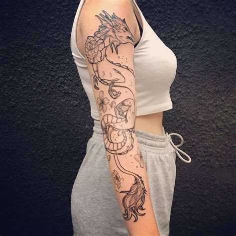 7 Meaningful Woman Dragon Tattoo Ideas