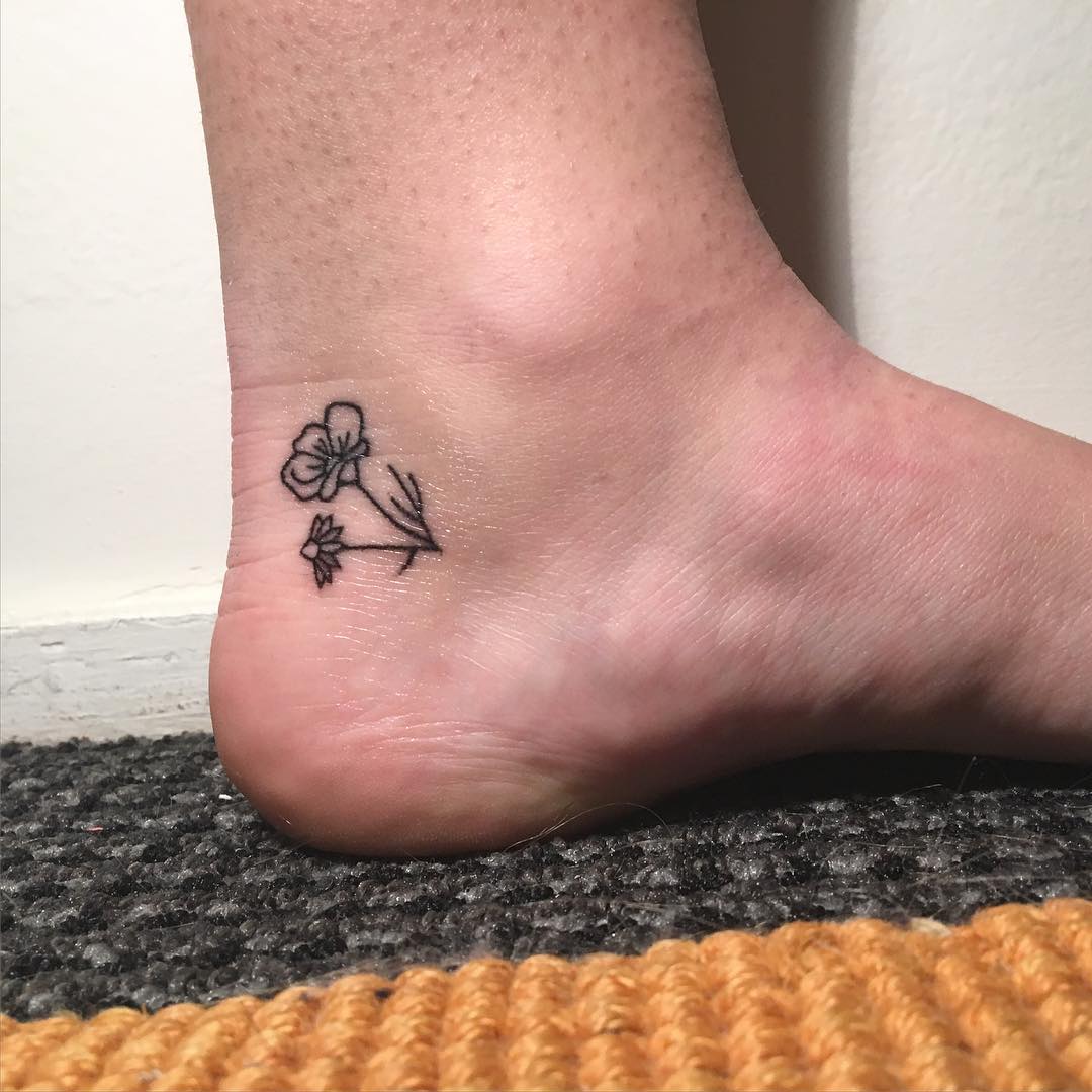 Ankle Tattoos for Women: Minimalist & Meaningful Designs