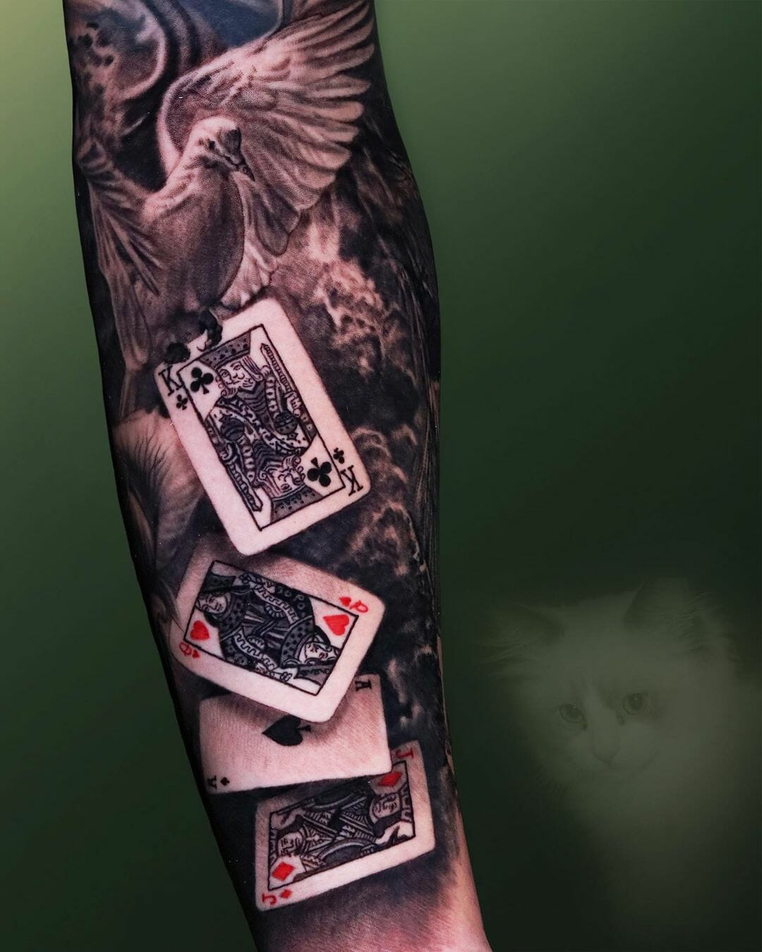 Wonderfull Deck Of Cards Tattoo Designs Designs Card Tattoo Designs Tattoos For Guys Playing