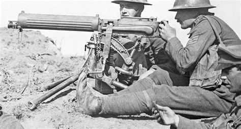 Deadly Efficiency: World War 1 Machine Guns